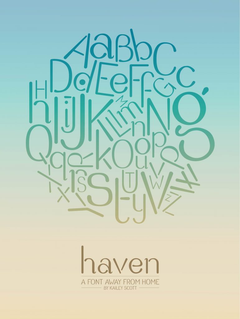 Haven Font Design