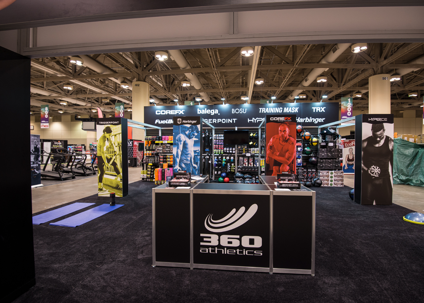 360 Athletics 2016 Trade Show Booth Kailey Scott Designs